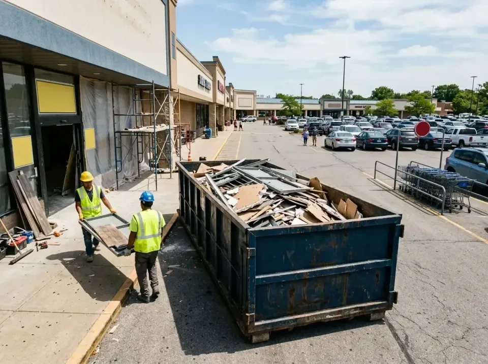 retail-store-renovation-debris-003 — frequently asked questions, Roll-off Dumpster Rentals in Leawood, KS